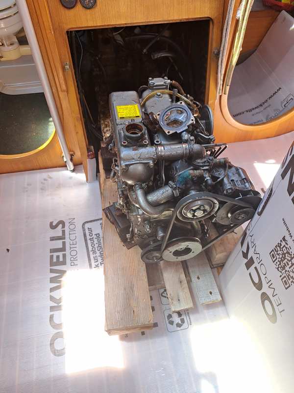 moteur sorti