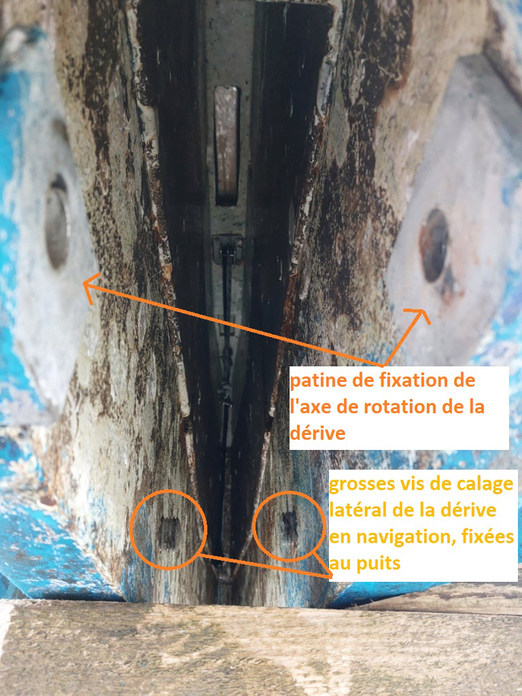 vue interieure du puits de dérive