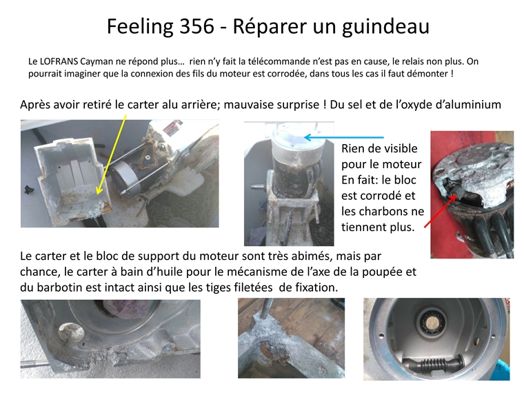 f356 reparer guindeau 760